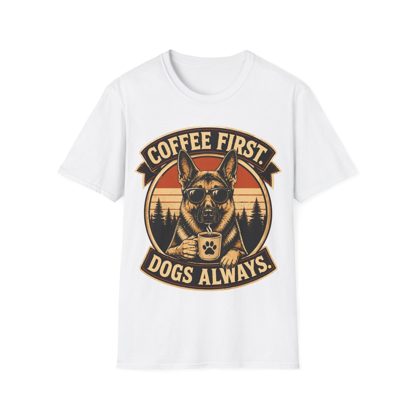 Coffee and Dogs T-Shirt