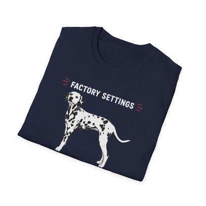 Dalmatian Setting Options T-Shirt