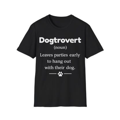 Dogtrovert Definition T-Shirt