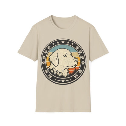 Minimalistic Gold Retriever T-Shirt