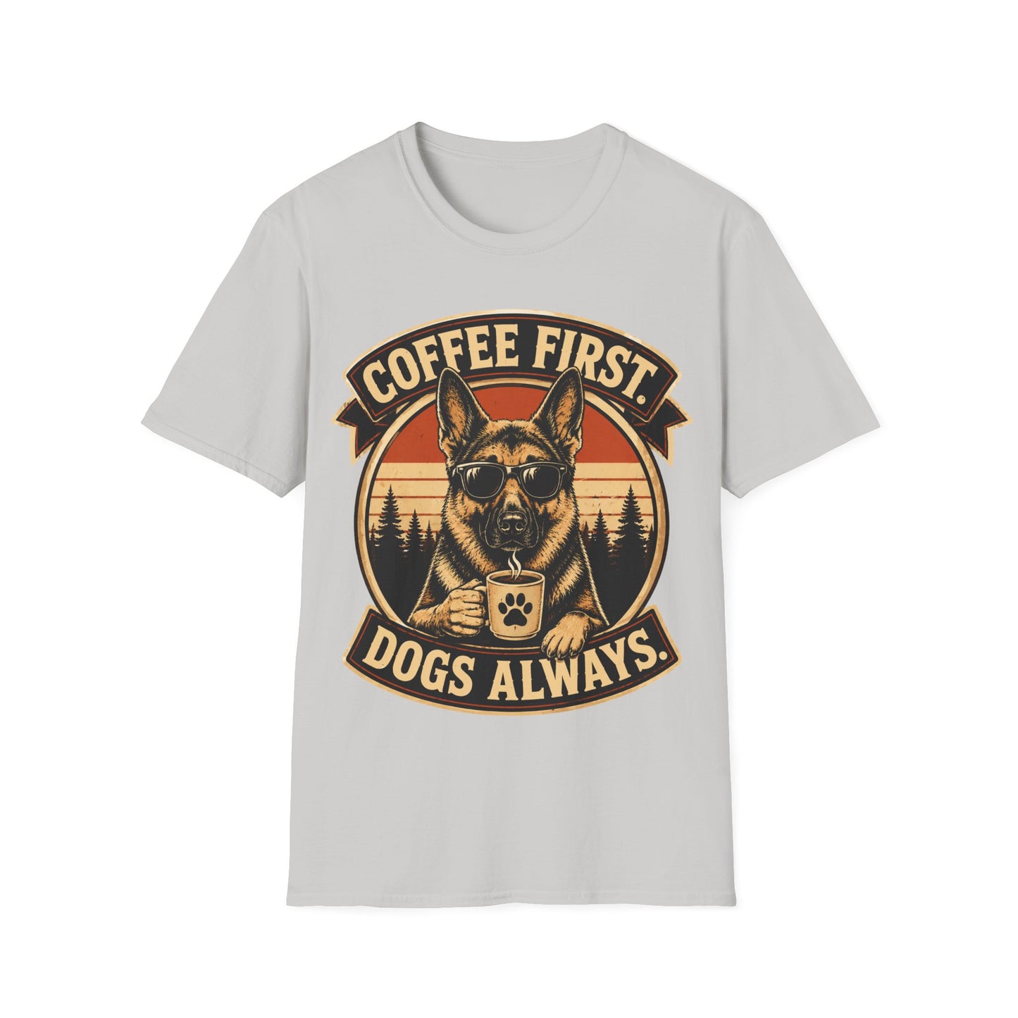 Coffee and Dogs T-Shirt