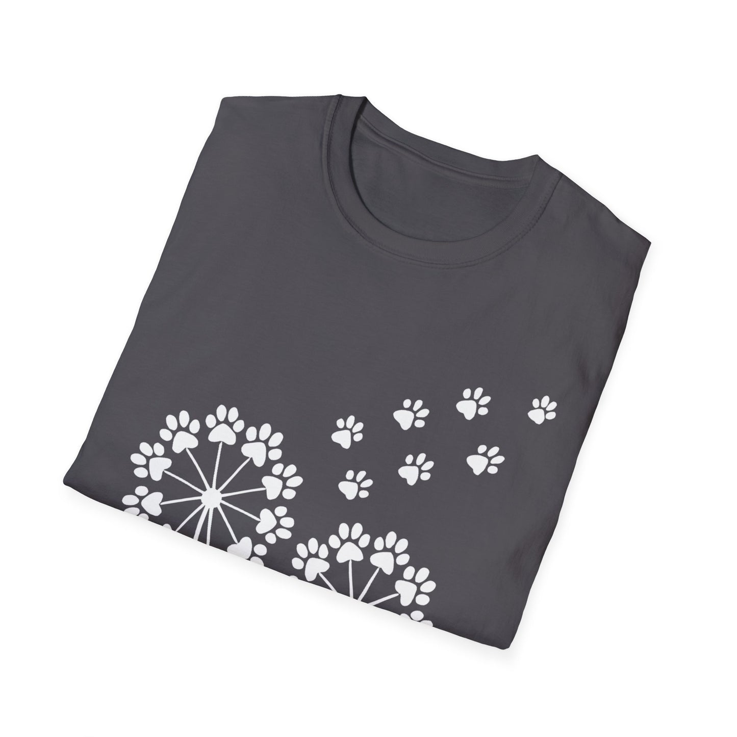 Dandelion Paw Prints T-Shirt