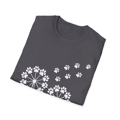 Dandelion Paw Prints T-Shirt
