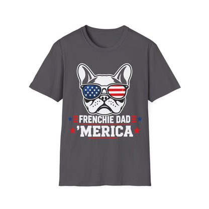 Frenchie American Dad T-Shirt