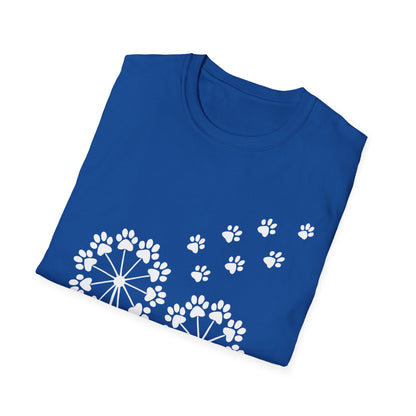 Dandelion Paw Prints T-Shirt