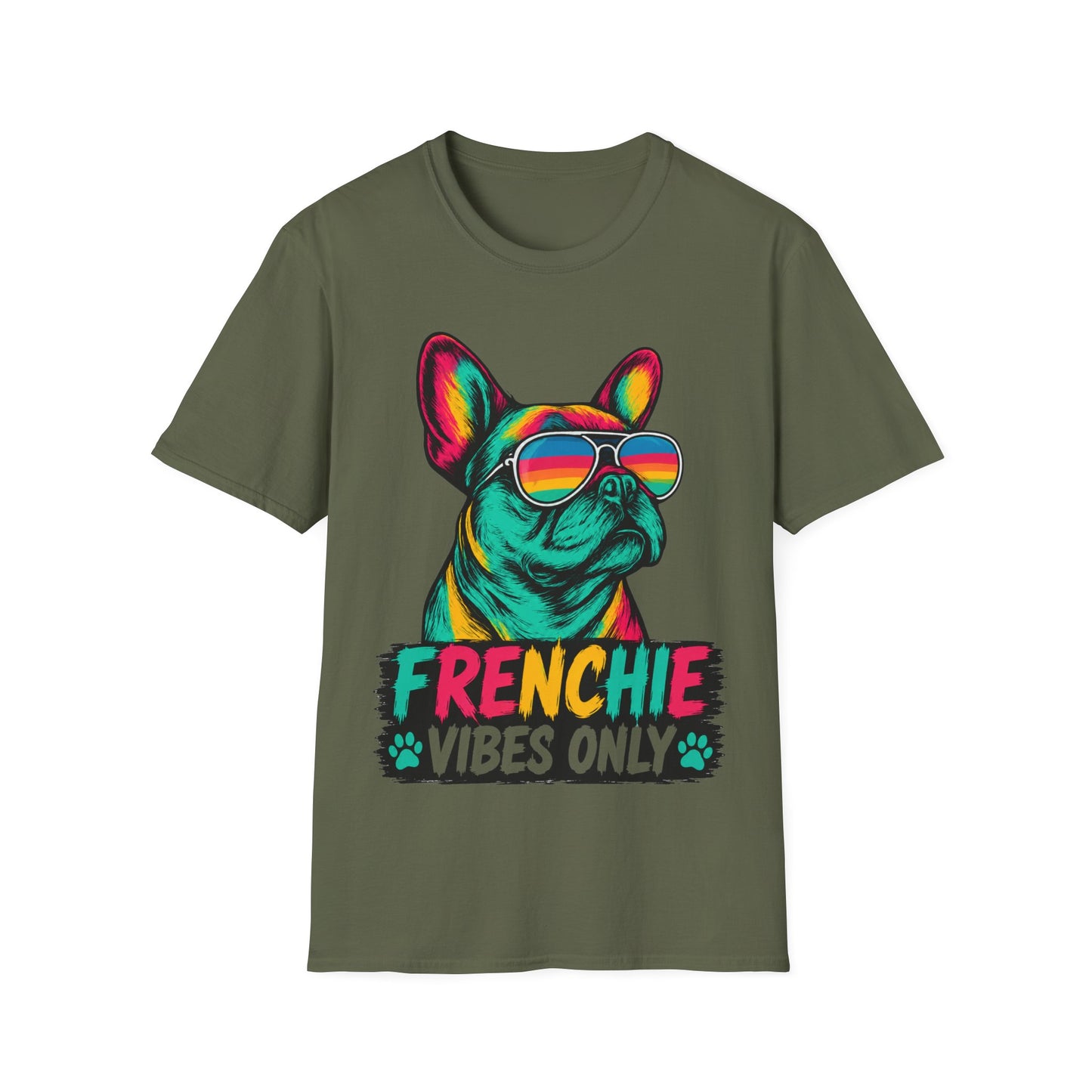 Sunglasses for a Frenchie T-Shirt