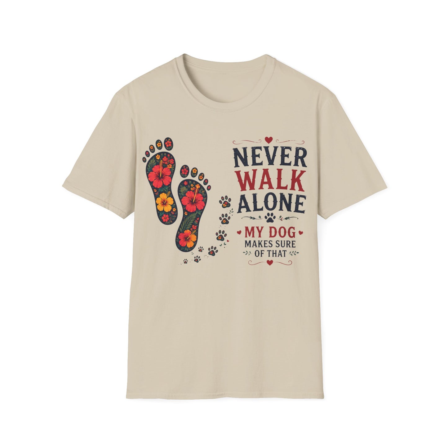 Never Alone Dog T-Shirt