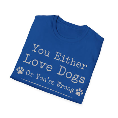 Unconditional Love for Dogs T-Shirt