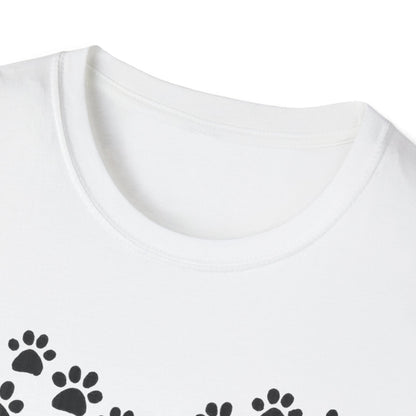 Heart of Paw Prints  T-Shirt