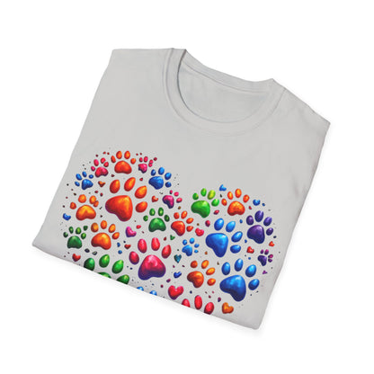 Heart of Paws in 3D T-Shirt