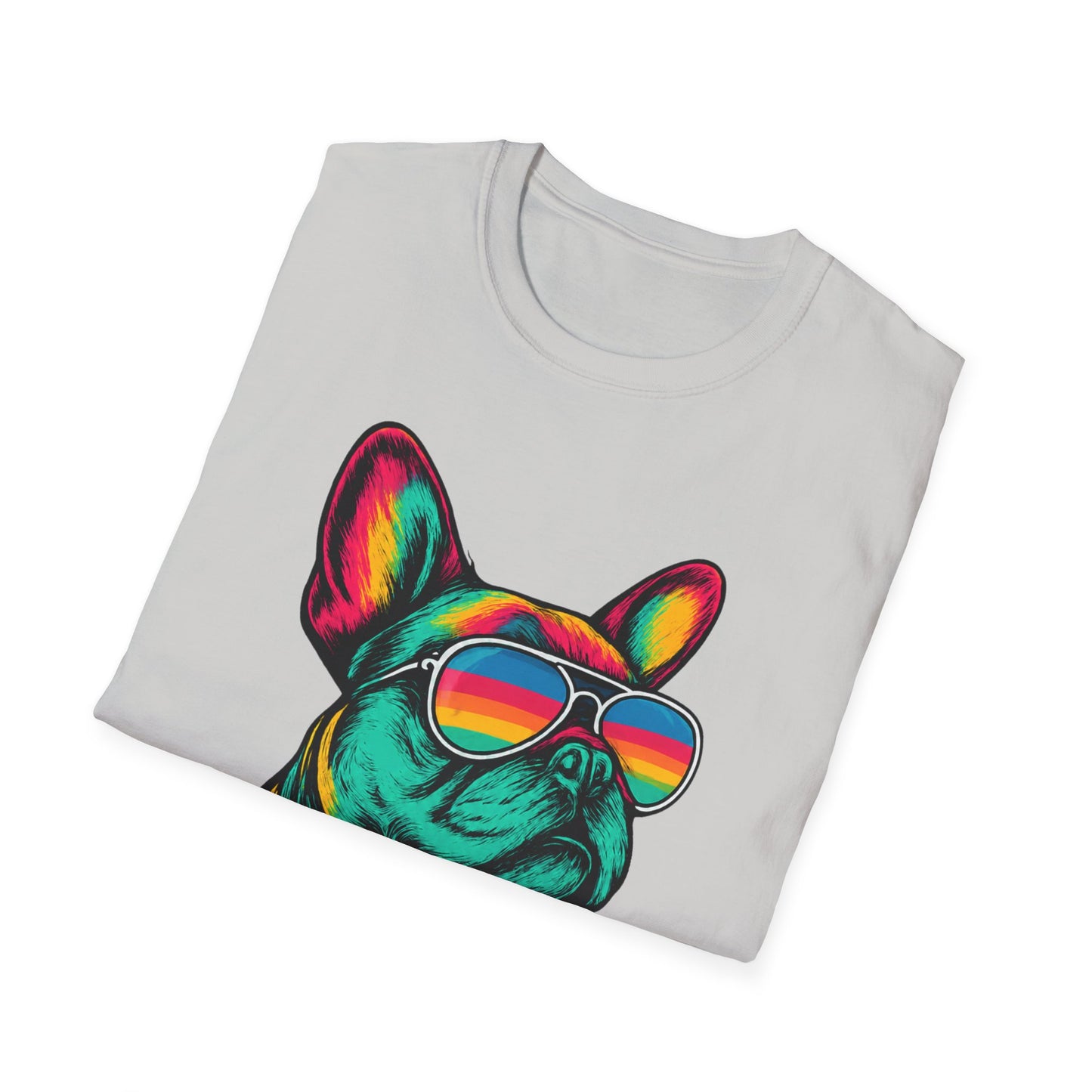 Sunglasses for a Frenchie T-Shirt