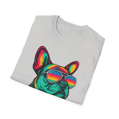 Sunglasses for a Frenchie T-Shirt