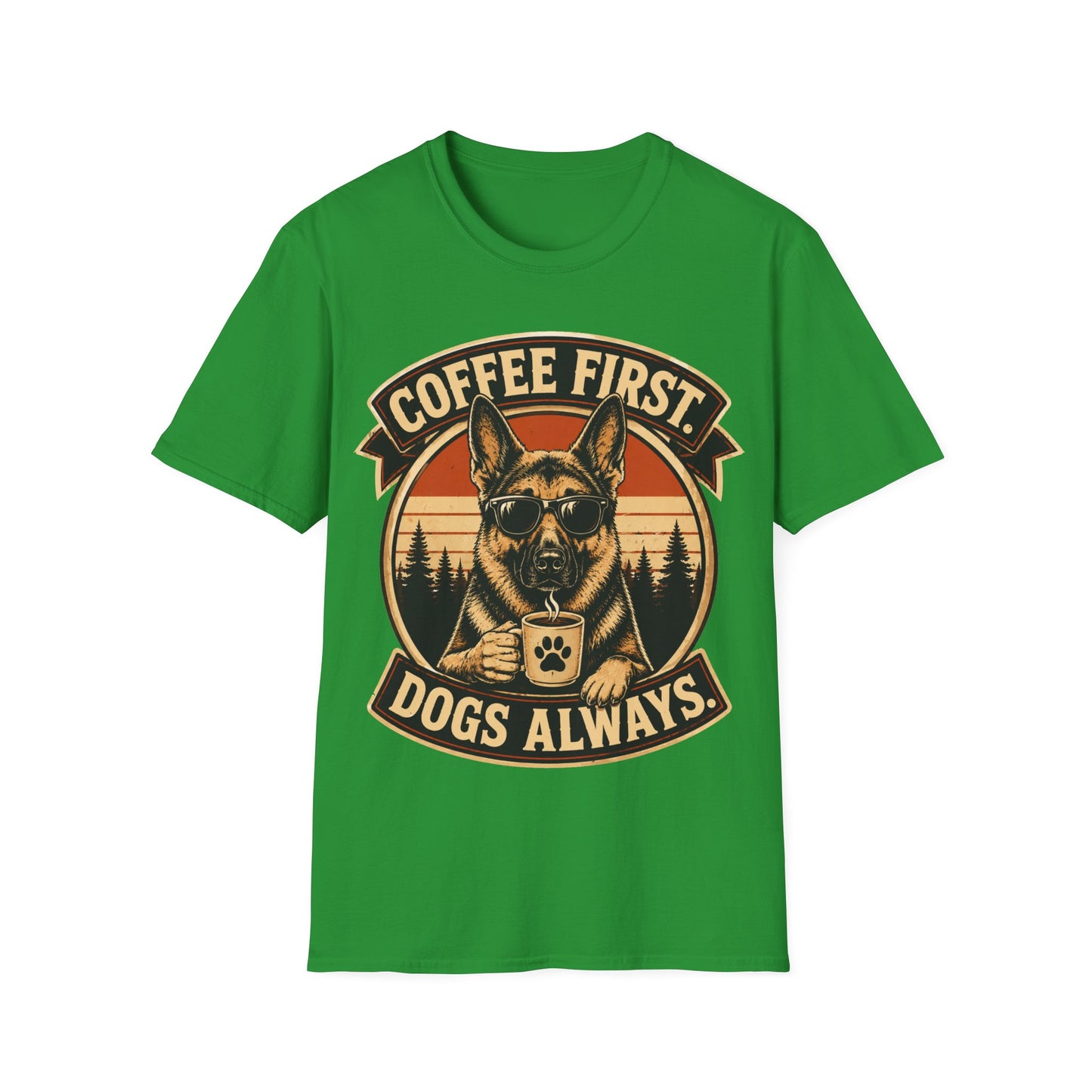 Coffee and Dogs T-Shirt