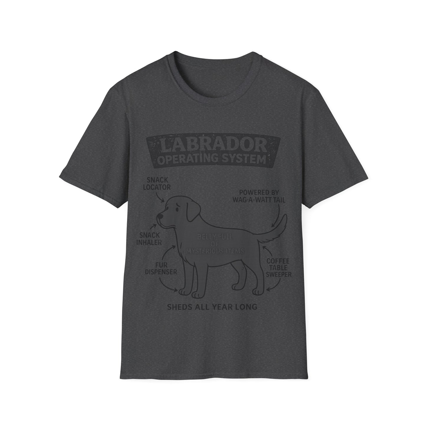 Anatomy of a Labrodor T-Shirt