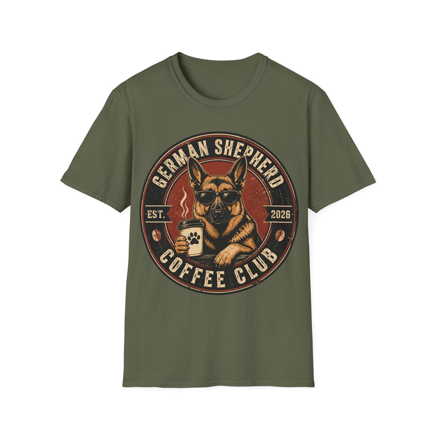 Dogs and Coffee  T-Shirt