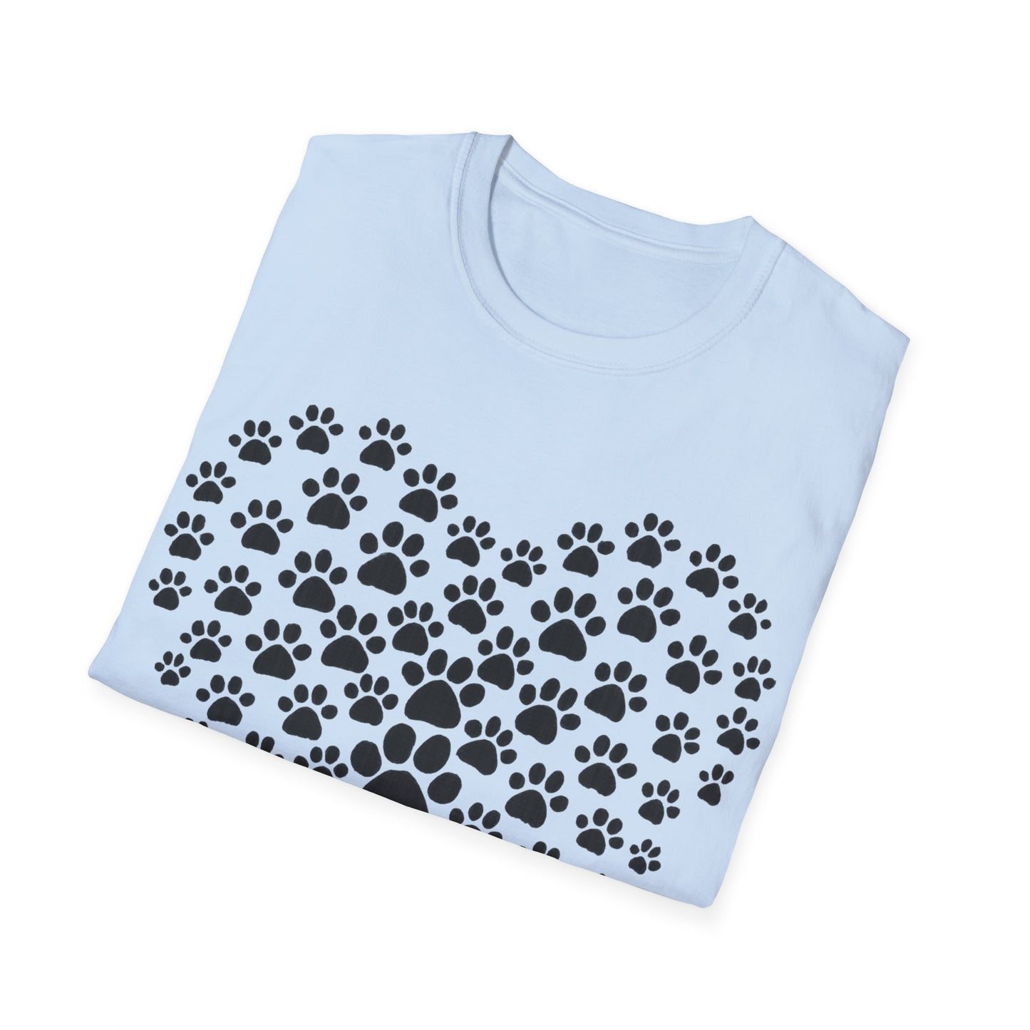 Heart of Paw Prints  T-Shirt