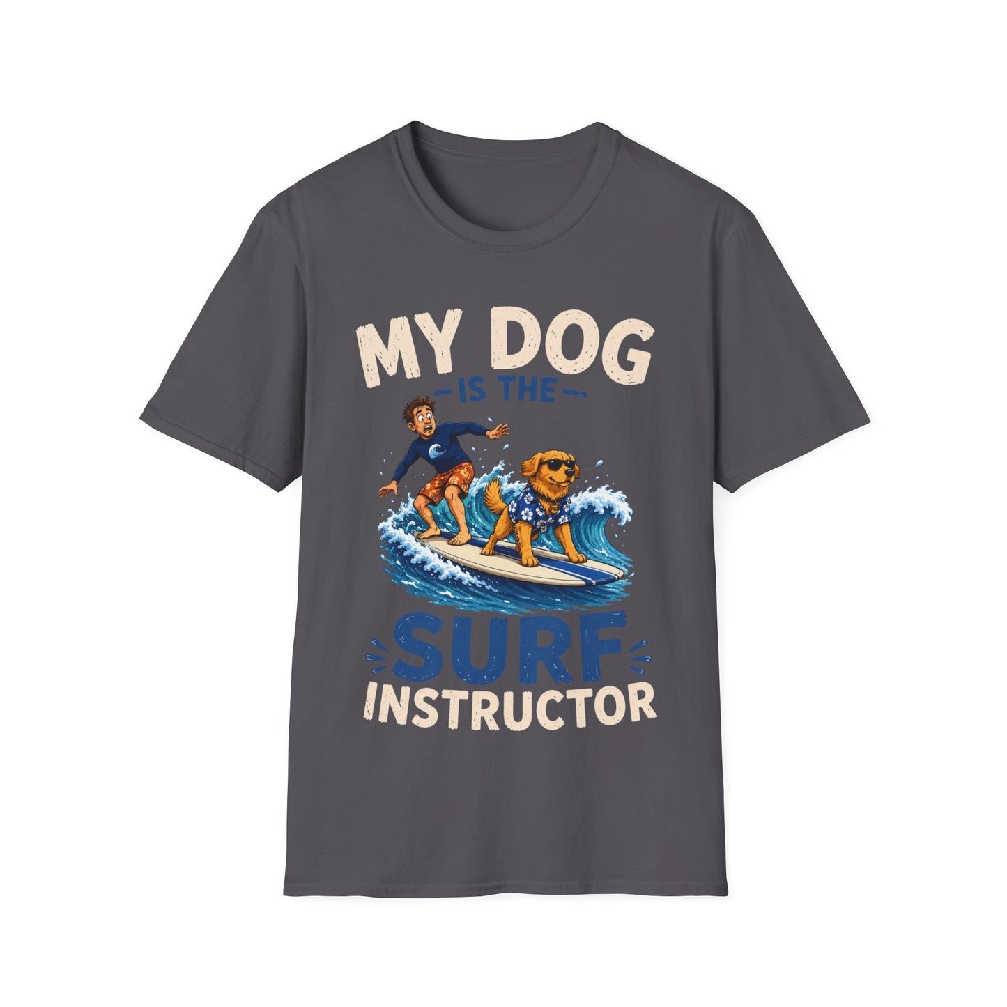 Dog Surf Instructor T-Shirt