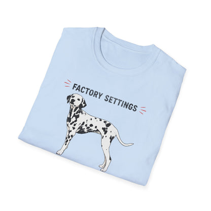 Dalmatian Setting Options T-Shirt