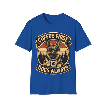 Coffee and Dogs T-Shirt