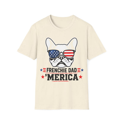 Frenchie American Dad T-Shirt