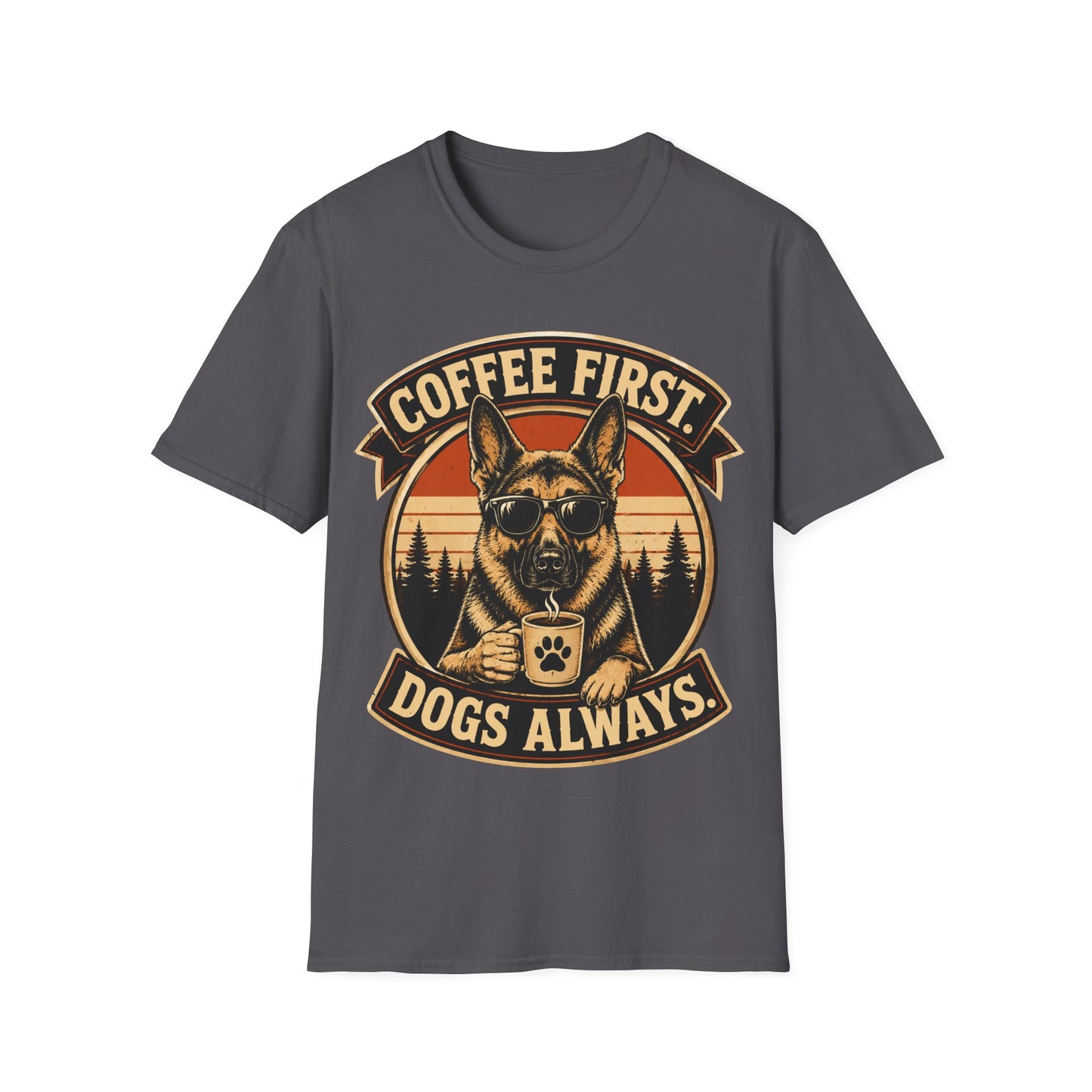 Coffee and Dogs T-Shirt