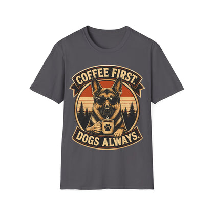 Coffee and Dogs T-Shirt