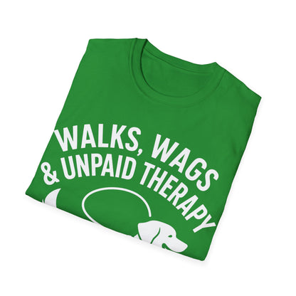 Walks,Wags and Woofs T-Shirt