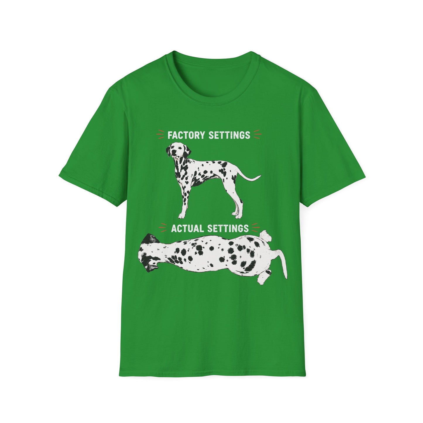 Dalmatian Setting Options T-Shirt