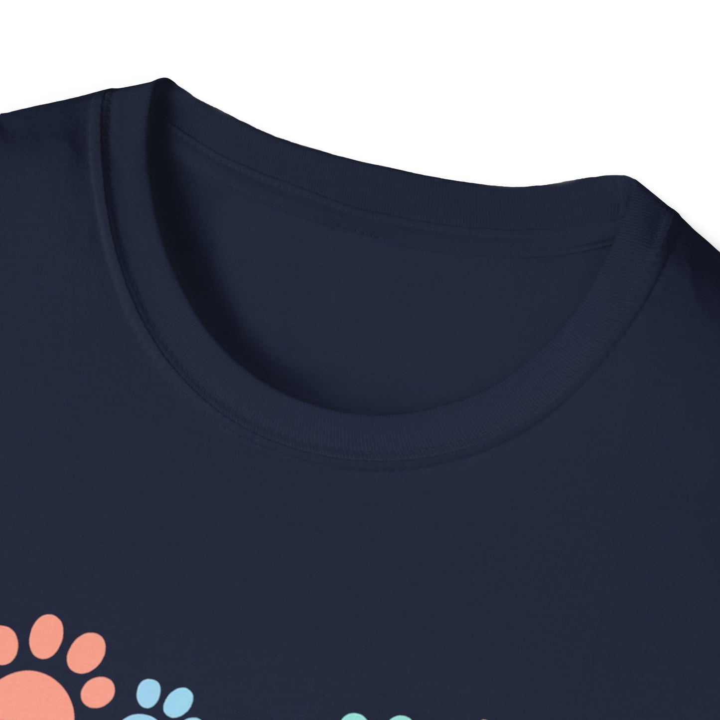 Rainbow Paw Heart T-Shirt