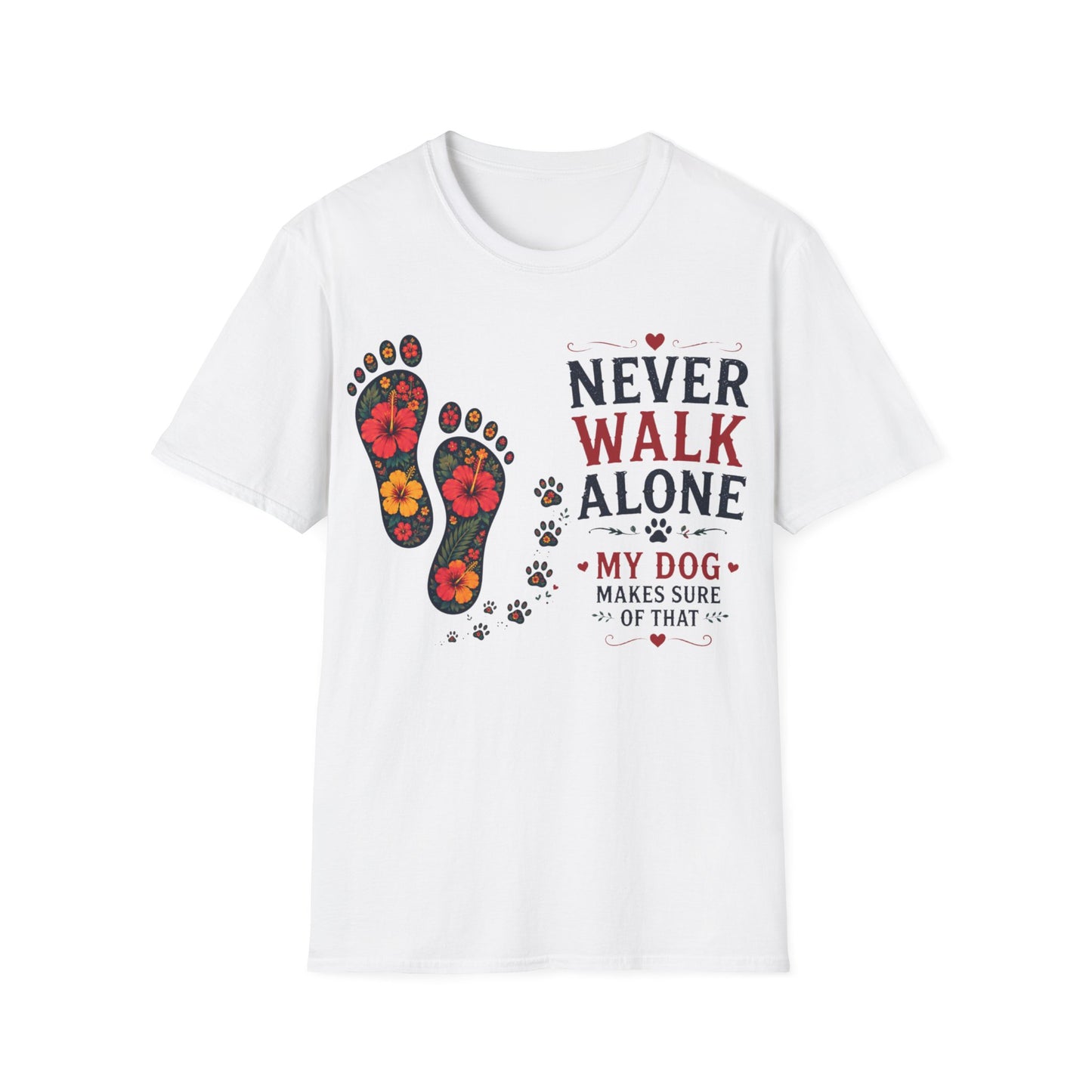 Never Alone Dog T-Shirt