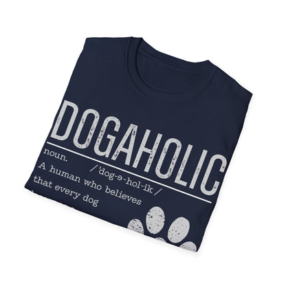 Dogaholic Definition T-Shirt