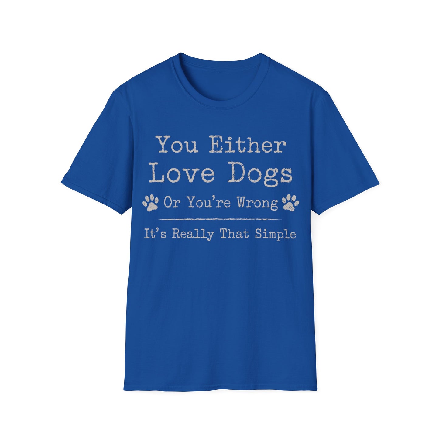 Unconditional Love for Dogs T-Shirt