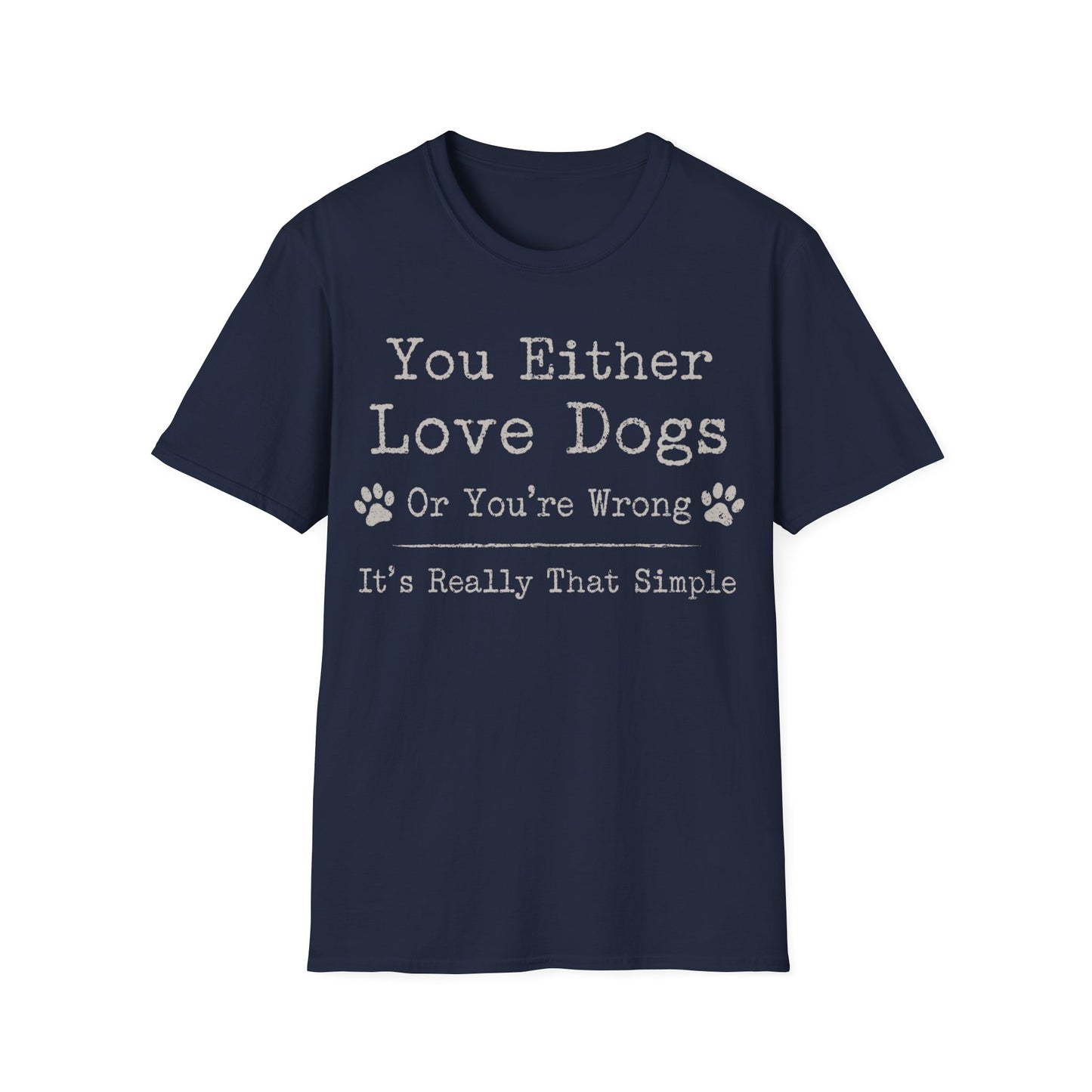 Unconditional Love for Dogs T-Shirt