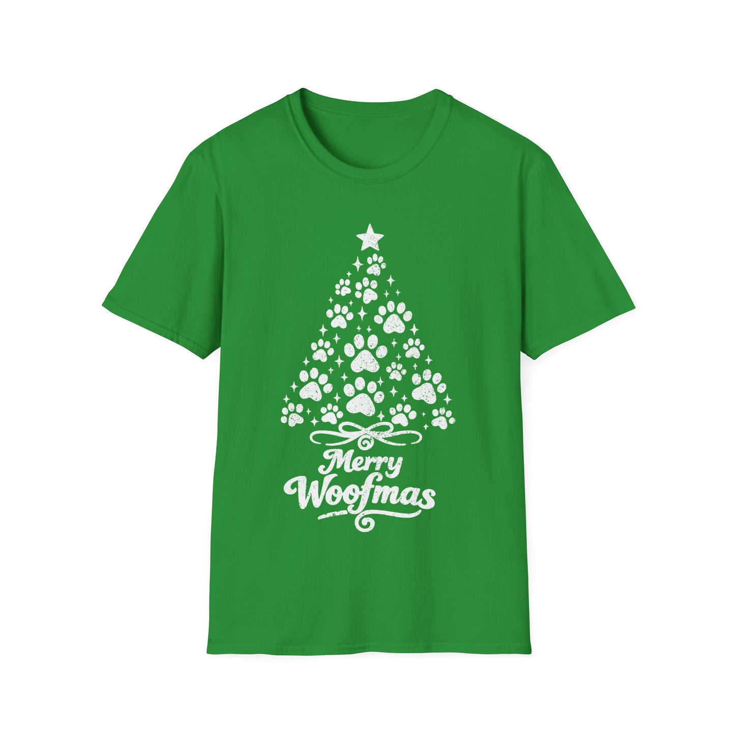 X_Mas Tree Paws T-Shirt