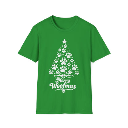 X_Mas Tree Paws T-Shirt