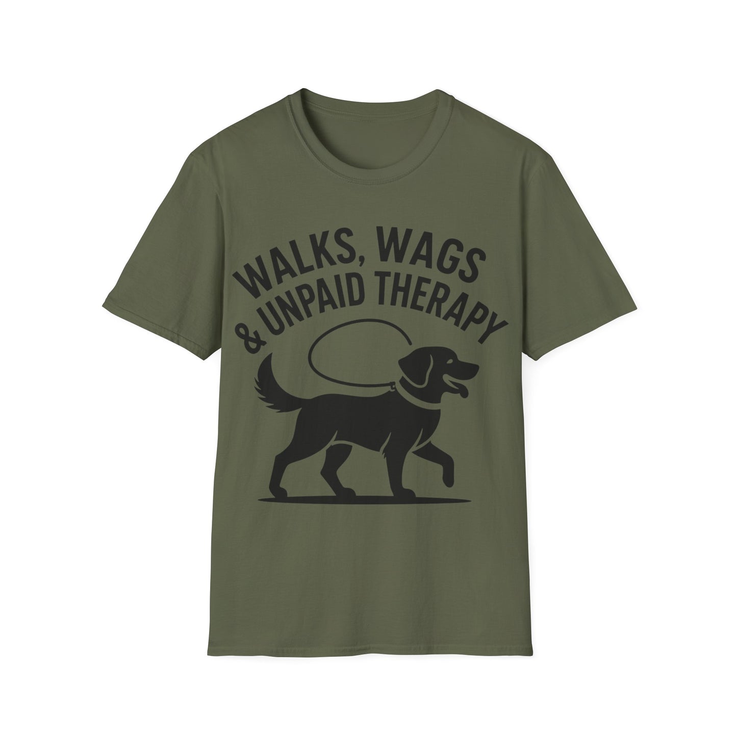 Walks,Wags and Woofs T-Shirt