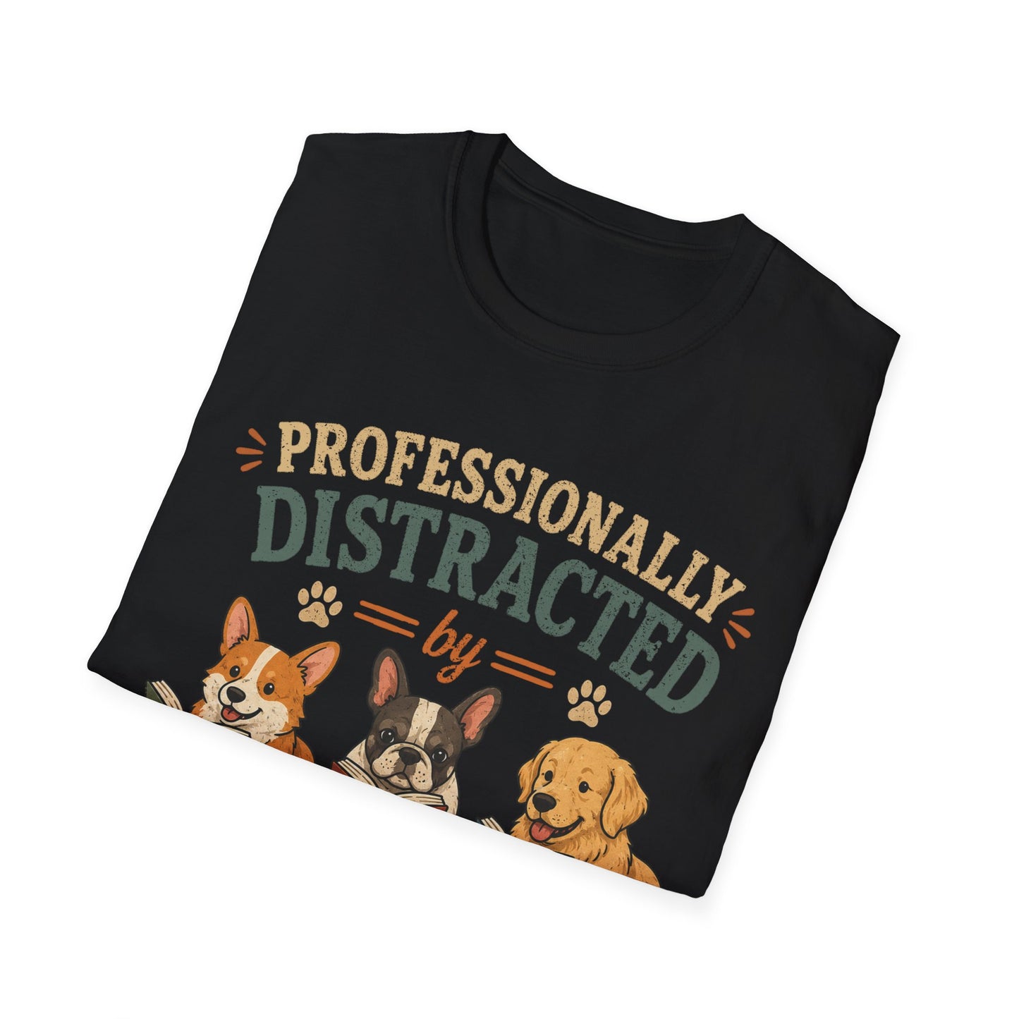 Love Reading and Dogs T-Shirt