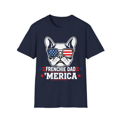 Frenchie American Dad T-Shirt