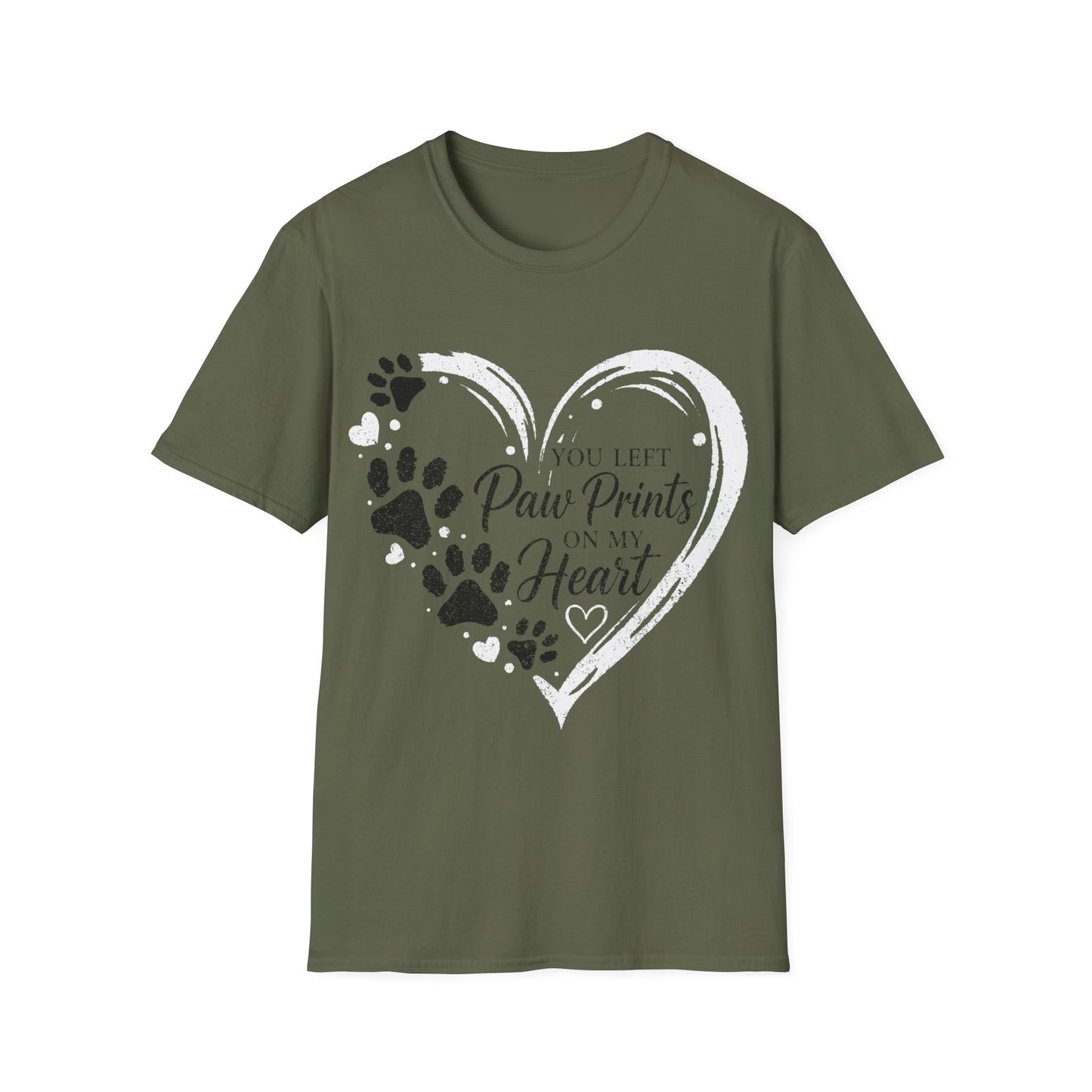 Paw Prints on My Heart T-Shirt