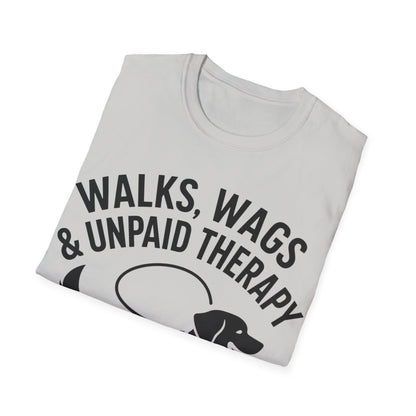 Walks,Wags and Woofs T-Shirt