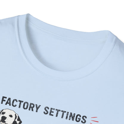 Dalmatian Setting Options T-Shirt