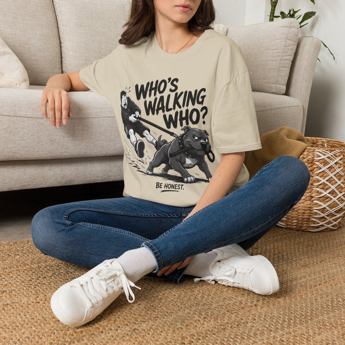 Who is Walking Who T-Shirt