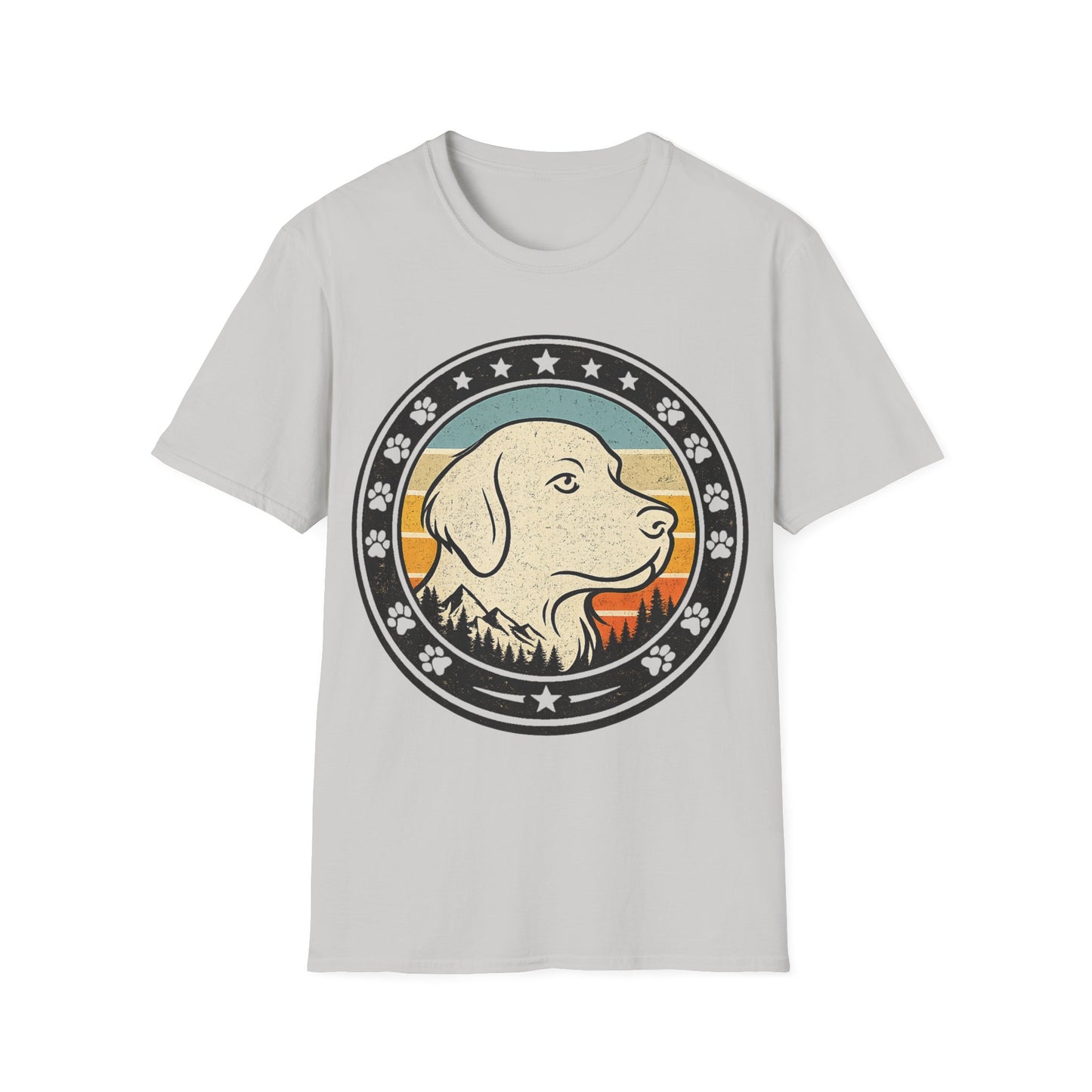 Minimalistic Gold Retriever T-Shirt