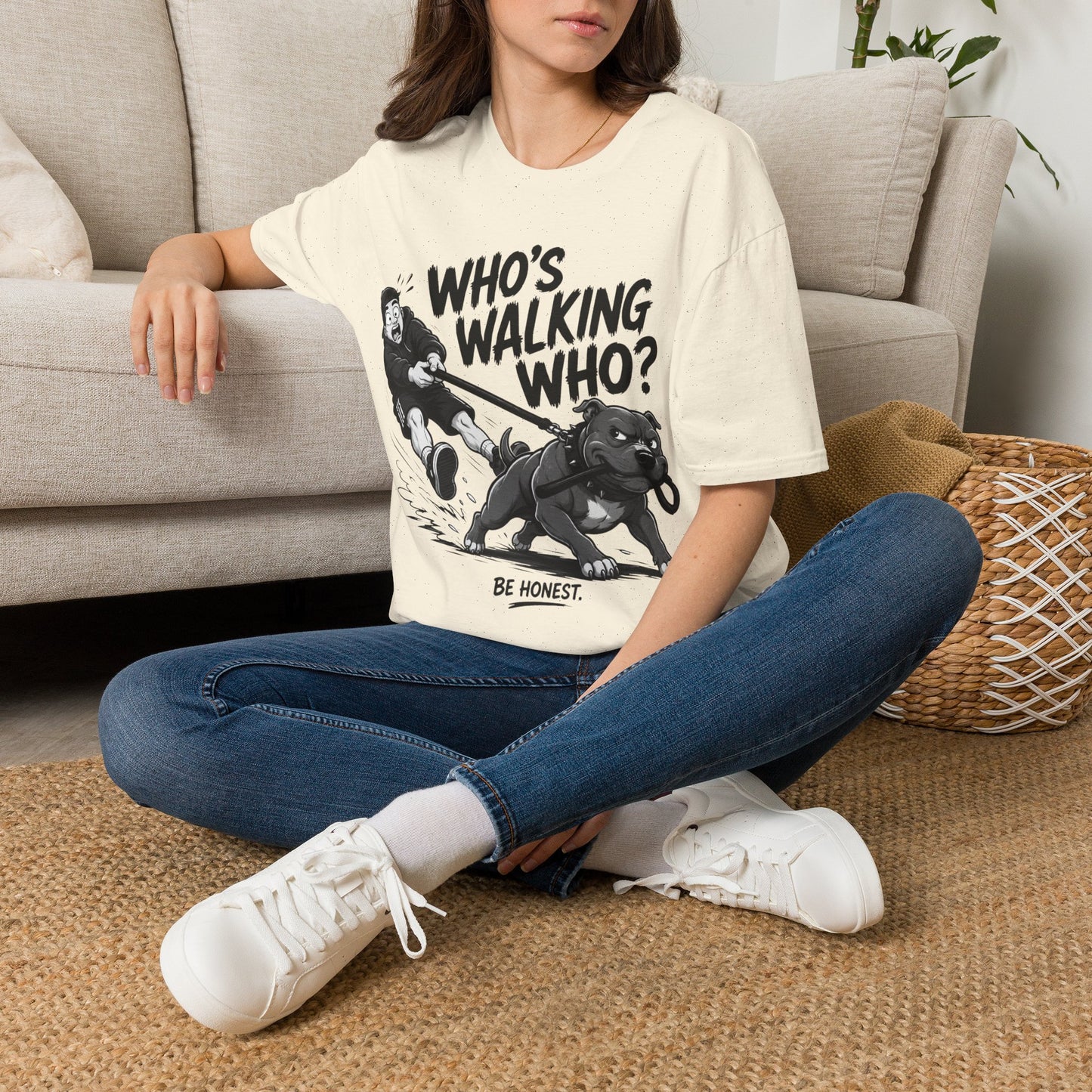 Who is Walking Who T-Shirt