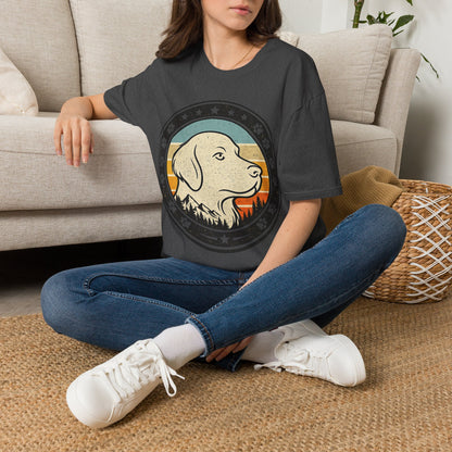 Minimalistic Gold Retriever T-Shirt