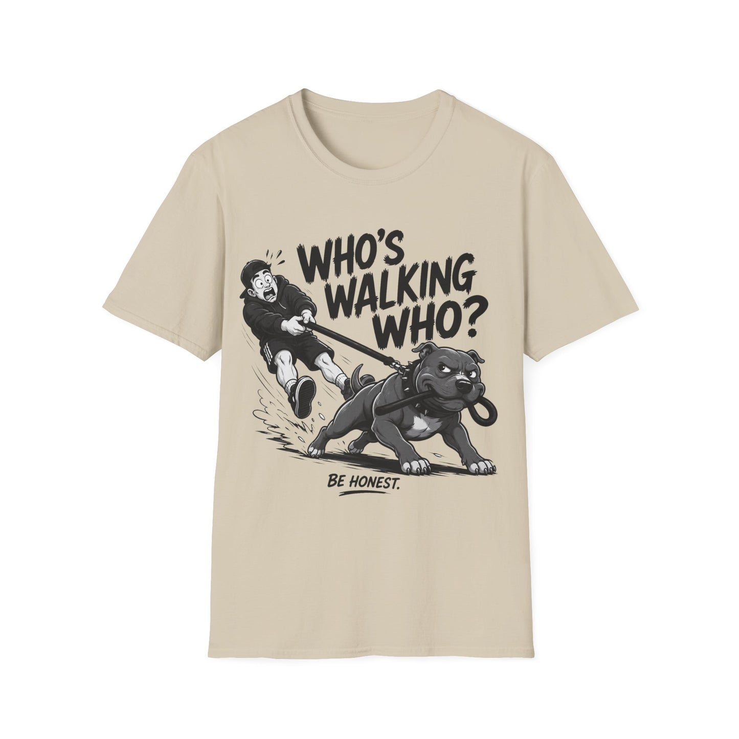 Who is Walking Who T-Shirt