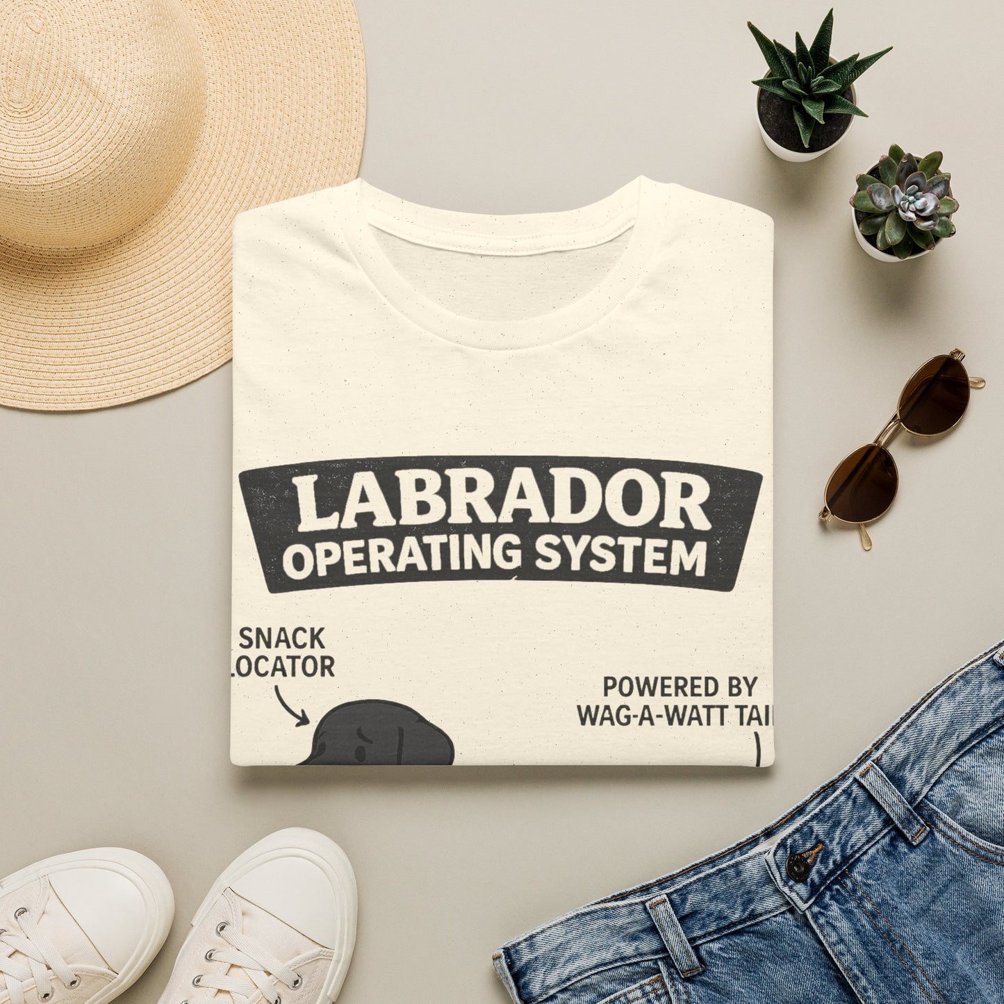 Anatomy of a Labrodor T-Shirt