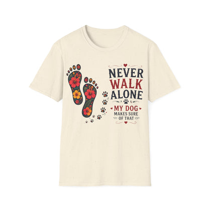 Never Alone Dog T-Shirt