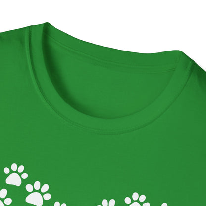 Heart of Paw Prints  T-Shirt