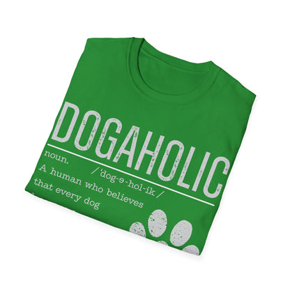 Dogaholic Definition T-Shirt